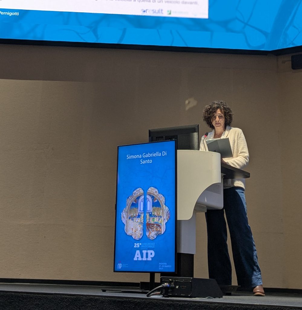 Simona-Gabriella-Di-Santo presenta Prudetemente al Congresso AIP 2025